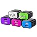 Wall Charger, Frerush 5 Pack 2A 5V Colorful Dual USB Home Plug Power Adapter for iPhone 6 6s Plus 5s se, iPad mini air, Galaxy s6 s4 note 5 4, Tablet, Sony, HTC, LG, Power Bank, Headphone