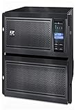 APC Network UPS, 2000VA Smart-UPS Sine Wave, Short Depth UPS with Extended Run Option, SMX2000LV, Tower/4U Rack Convertible, Line-Interactive, 120V Black