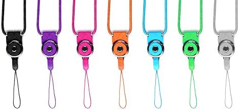 TheHonestBill Bundle of 7 pcs Detachable Neck Strap Band Lanyard for Cell Phone Camera iPod mp3 mp4 USB Flash Drive ID card badge [in Retail Packaging] (RAINBOW)