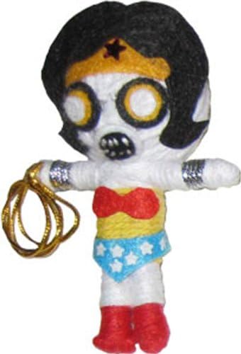 Original Wonder Woman DC Comics Zombie String Doll Keychain