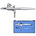 AW 0.4mm Single Action Gravity Feed Airbrush Kit Spray Gun Gravity Feed Precision Air Tattoo Hobby Makeup Art Nail