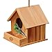 SunGrow DIY Paintable Wooden Bird & Hamster House