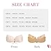 Women's Self Adhesive Bras Invisible Strapless Backless Bra Nude D