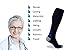 Compression Socks (20-30 mmHg) - REINFORCED TOE & HEEL - Best for Running, Nurses, Flight Travel, Maternity Pregnancy, Circulation & Recovery