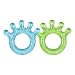 green sprouts Cooling Teether (2 Pack) | Soothes Gums & Promotes Healthy Oral Development | Safer Plastic Filled with sterilized Water, Chill for Extra Relief, Textured Surface to Massage Gums