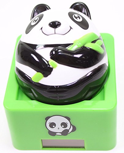 Eco Kung Fu Panda Solar Toy Panda Lover Gift Home Decor US Seller