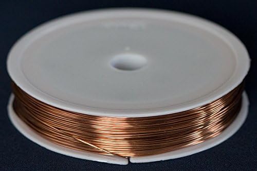 Unplated Copper Round Wire (0.7mm x 10m)
