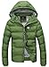 Wantdo Men's Hooded Winter Coat Warm Puffer Jacket Thicken Cotton Coat with Removable Hood