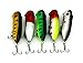 Hengjia 5pcs/lot top water popper plastic fishing lures wobble bass crank fishing baits tackles 6.5cm 13g