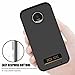 Moto Z Play Case, Venoro [Shockproof] Slim Hybrid Dual Layer Armor Defender Rugged Protective Case Cover for Motorola Moto Z Play / Moto Z Play Droid (Black)