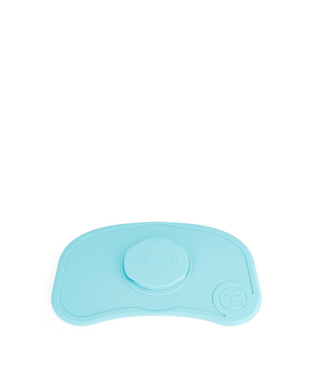 Twistshake Click-Mat Mini 31 x 17 cm Non-Slip Feeding Placemat for Most Highchair Trays, Placemat Grade Strong Suction, BPA Free, 6+ Months, Pastel Blue D2C