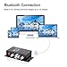 DUTISON HiFi Audio Mini Amplifier – Bluetooth 4.2 Digital 2 Channel 60W Home Stereo Power Amplifiers with Blue LED Indicator Black – Power Adapter Not Includedthumb 4