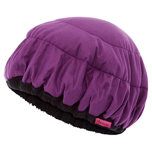 Heat Cap for Deep Conditioning w/ 10 x Disposable Shower Steam Caps Curly Girl Method