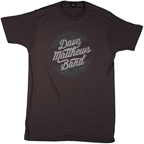 Dave Matthews Band Circle Logo Slimfit T-Shirt, Charcoal, Small