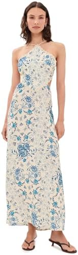 eleanor maxi dress shani shemer Shani Shemer Eleanor Maxi Dress in Blue Sky Flowers