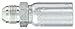 EATON Weatherhead Coll-O-Crimp 06U-508 Male Rigid Fitting, SAE 37 Degree, Low Carbon Steel, 3/8