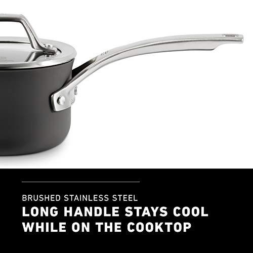 Calphalon Signature HardAnodized Nonstick 1Quart Sauce Pan with Cover