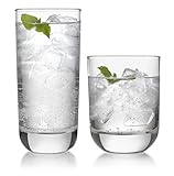 Libbey Polaris Drinking Glasses and Tumblers, Set of 16