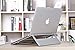 Beeiee Aluminum Foldable Adjustable Stand Holder for PC Laptop,Notebook