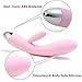 SVAKOM SUV Adult Vibrator G-spot Clitoral Rabbit Vibrators Personal Wand Massager Rechargeable Waterproof Sex Toys Dildos for Women/Couples (Pale Pink)