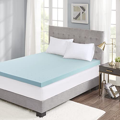 Sleep Philosophy Gel Infused Memory Foam Mattress Topper Luxurious All Season E…