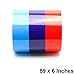 1x 59 M-Colored Stripe Car Sticker for BMW Exterior Cosmetic, Hood, Roof, Bumpers