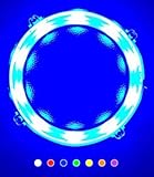 Night Gamez HaloHoles LED Cornhole Night Lights (Set of 2) - Blue