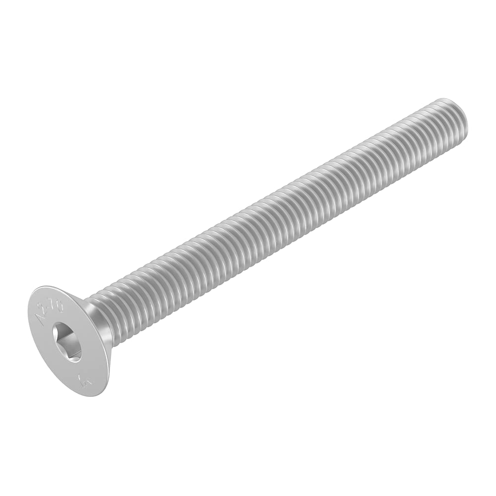 SECCARO countersunk Screw M4 x 40 mm, Stainless Steel V2A VA A2, DIN 7991 / ISO 10642, Hexagon Socket, 20 Pieces