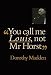 You Call Me Louis, Not Mr. Horst (Choreography and Dance Studies Series) by