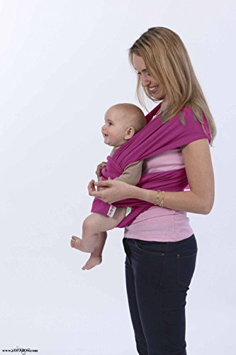 New Born Carrier Wrap Backpack Kangaroo Baby Holder Cotton Ergonomic
Adjustable (Pink)