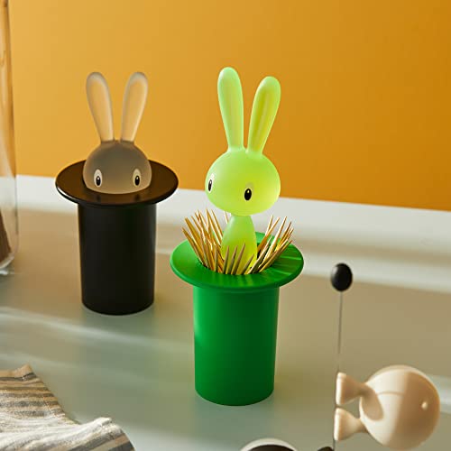 Alessi "Magic Bunny" Toothpick Holder, Black Pricepulse