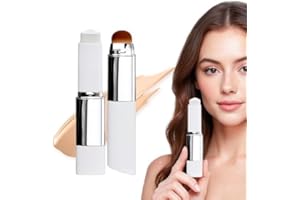 2026 Neu Color Changing Foundation Stick, 2-in-1 Farbwechselnder Foundation Stick, White Foundation mit Pinsel, Korean Founda