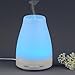 PowerLead Tdif PLH004 100ml Aroma Essential Oil Diffuser Cool Mist Humidifier with Adjustable Mist Mode Humidifier with Color LED Lights Changing and Waterless Auto Shut-off Function