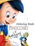 Pinocchio Coloring Book: 28 Exclusive Illustrations