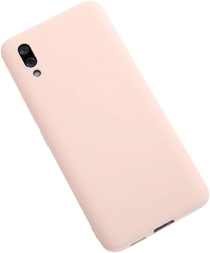 BINGRAN Vivo Nex S Case, Matte Candy Color Smooth Liquid Silicone Gel Rubber With Microfiber Cloth Lining Cushion Anti-scratch Shockproof Soft Cover Case for Vivo Nex S 6.59" Pink