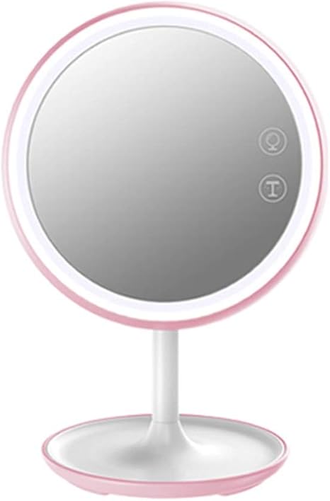Amazon 照明付き化粧鏡 タッチコントロール輝度 明るさ調整可能 充電可能 コードレス Color Pink ミラー 鏡 オンライン通販 Amazon 照明付き化粧鏡 タッチコントロール輝度 明るさ調整可能 充電可能 コードレス Color Pink ミラー 鏡 オンライン通販