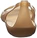 Crocs Women's Isabella Huarache Flat W Jelly Sandal, Bronze, 11 M US