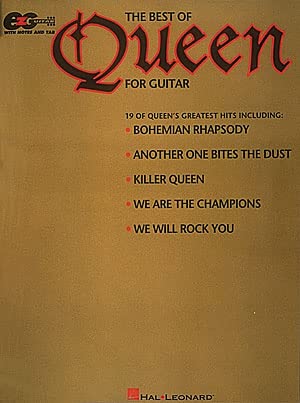 The Best Of Queen For Guitar Easy Guitar Gtr Book (EZ Guitar)