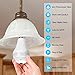 360 Degree Panoramic Light Bulb WiFi Security Camera, BESDERSEC HD 960P Wireless Camera for Home Baby Pet Monitor Remote Viewing Camera Night Vision Motion Detection Wireless Camera 2.4GHz