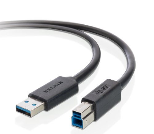 Belkin SuperSpeed USB 3.0 USB A to USB B Cable (6-Foot)