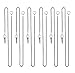 The Friendly Swede Micro-Knit Stylus Pen for Touchscreen — 6-Pack Hybrid Fiber Tip Universal Capacitive Stylus Pen for iPad; Lanyards & Cleaning Cloth - Silver/Aqua Blue/Green/Dark Blue/Yellow/Black