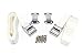 Kuuma 51960 Cooler Tie Down Strap Kit - Inlcudes Straps, Mounting Bracket, and Screws - Great for RVs, Boats, and Truck Beds