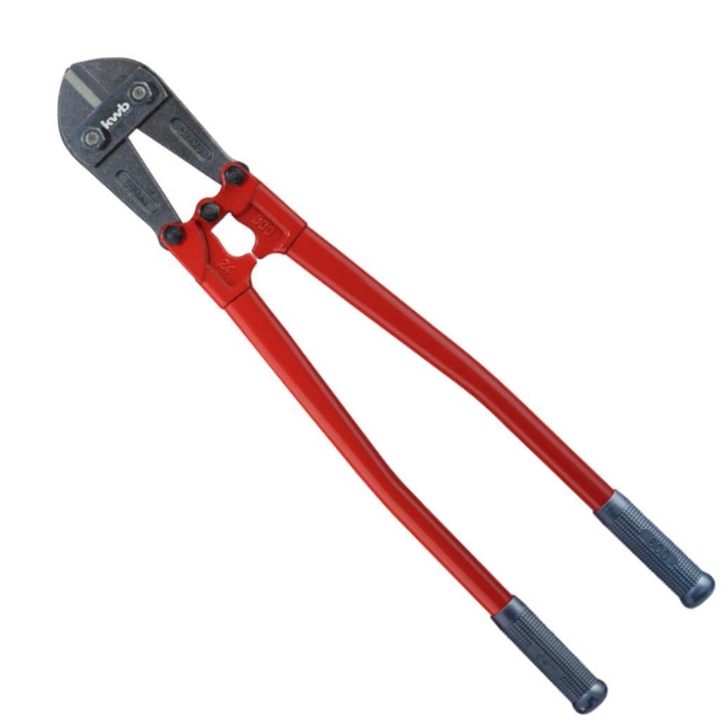 kwb Bolt Cutter in 450 Mm, With Replaceable Jaws, Sturdy Tubular Steel Handle With Plastic Grip, High Cutting Performance and Pliers Opening Of Max. Ø 8 Mm