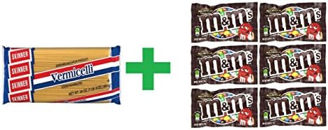 Skinner Vermicelli 24 OZ (Pack of 11) + (6 Pack of M&amp;M Milk Chocolate 1.69oz)