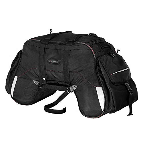 ViaTerra Claw – Motorcycle Tail Bag with raincover Incl. (Black)