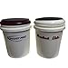 Pink Bucket lid seat with Black pad-by Bucket Lidz