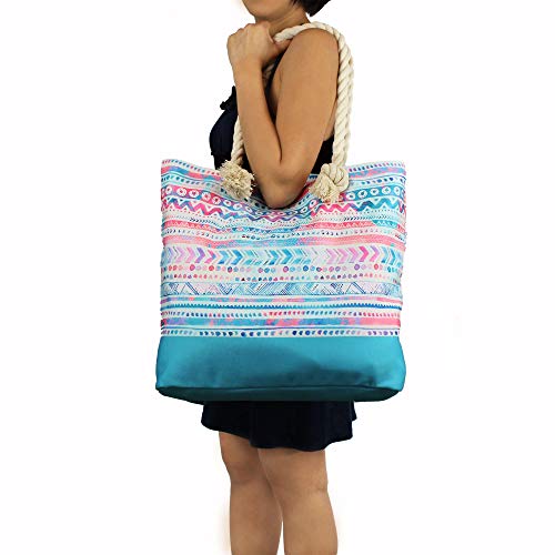 6 Resistant+Canvas+Handles+Closure+Pockets