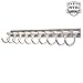 WEBI Coat Rack Wall Mounted,10 Hooks,30 Inch Long Coat Hooks Wall Mounted,Coat Hanger Wall,Jacket Hanger,Hooks for Hanging Coats,Jacket,Clothes,Brushed Nickel