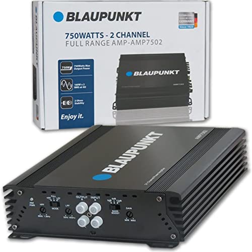 BLAUPUNKT 750W 2Channel, FullRange Amplifier (AMP7502) Pricepulse