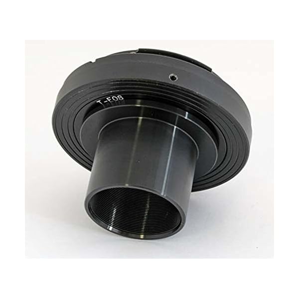 TS-Optics Direkt Foto Adapter 1,25" für Canon EOS DSLR Kameras, Astro Fotografie mit Refraktor Teleskop, TS1-EOS